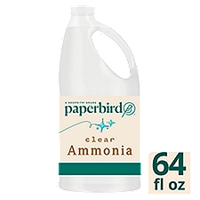 Paperbird Clear, Ammonia, 64 Fluid ounce