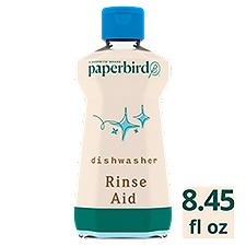 Paperbird Dishwasher Rinse Aid, 8.45 fl oz