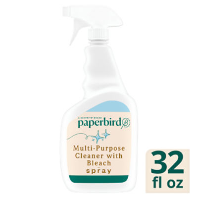 Paperbird Multi-Purpose Cleaner with Bleach, 32 fl oz, 32 Fluid ounce