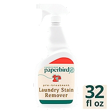 Paperbird Pre-Treatment Laundry Stain Remover, 32 fl oz