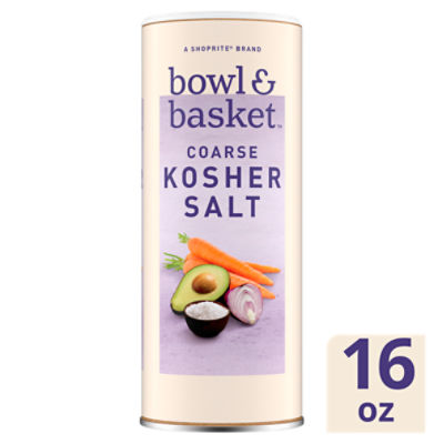 Bowl & Basket Coarse Kosher Salt, 16 oz, 16 Ounce