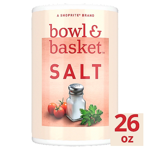 Bowl & Basket Salt, 26 oz
This Salt Does Not Supply Iodide, a Necessary Nutrient