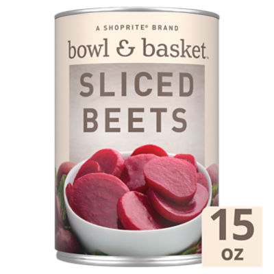 Bowl & Basket Sliced Beets, 15 oz, 15 Ounce