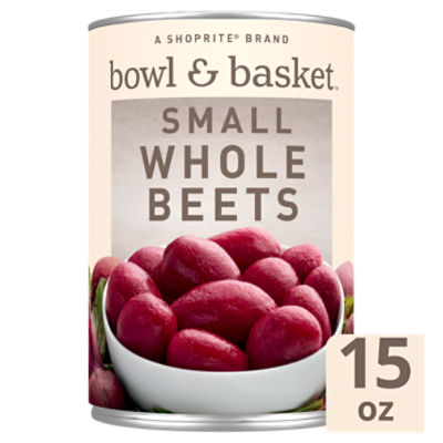 Bowl & Basket Small Whole Beets, 15 oz, 15 Ounce