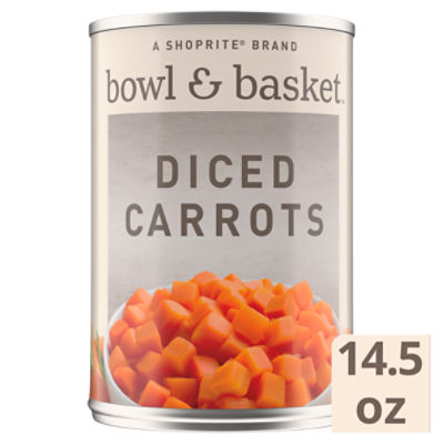 Bowl & Basket Diced Carrots, 14.5 oz