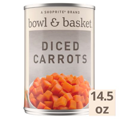 Bowl & Basket Diced Carrots, 14.5 oz, 14.5 Ounce