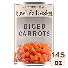 Bowl & Basket Diced , Carrots, 14.5 Ounce