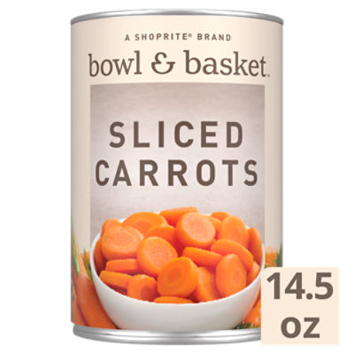 Bowl & Basket Sliced Carrots, 14.5 oz