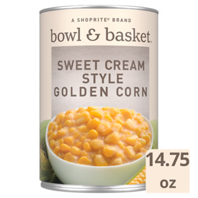 Bowl & Basket Sweet Cream Style Golden Corn, 14.75 oz