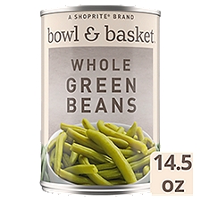 Bowl & Basket Whole Green Beans, 14.5 oz, 14.5 Ounce