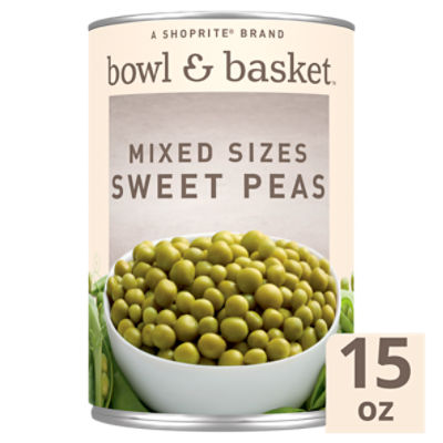 Bowl & Basket Mixed Sizes Sweet Peas, 15 oz, 15 Ounce