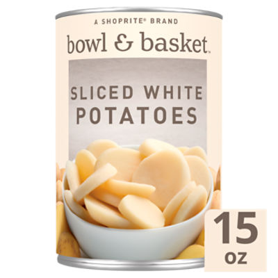 Bowl & Basket Sliced White Potatoes, 15 oz