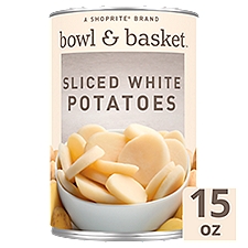Bowl & Basket Sliced White, Potatoes, 15 Ounce