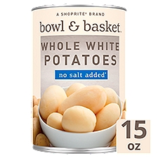 Bowl & Basket Whole White Potatoes, No Salt Added, 15 oz