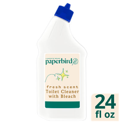 Paperbird Fresh Scent Toilet Cleaner with Bleach, 24 fl oz, 24 Fluid ounce