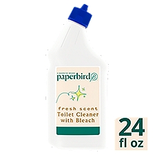 Paperbird Fresh Scent Toilet Cleaner with Bleach, 24 fl oz
