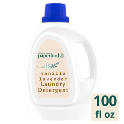 Paperbird Vanilla Lavender Laundry Detergent, 64 loads, 100 fl oz