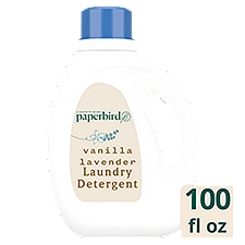 Paperbird Vanilla Lavender Laundry Detergent, 64 loads, 100 fl oz, 100 Fluid ounce