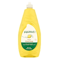 Paperbird Lemon, Dish Soap, 24 Fluid ounce