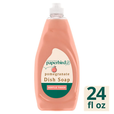 Paperbird Pomegranate Dish Soap, 24 fl oz