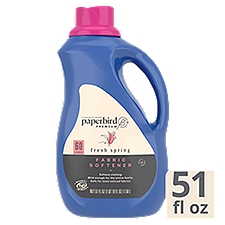 Paperbird Premium Fresh Spring Fabric Softener, 51 fl oz, 51 Fluid ounce