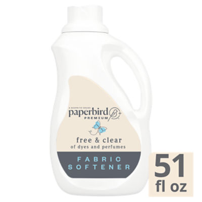 Paperbird Premium Fabric Softener, 60 loads, 51 fl oz