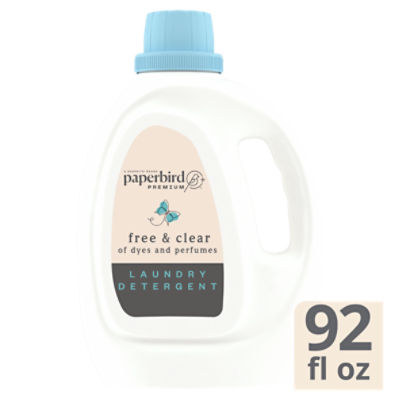Paperbird Premium Free & Clear Laundry Detergent, 92 fl oz, 92 Fluid ounce