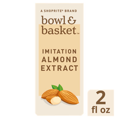 Bowl & Basket Imitation Almond Extract, 2 fl oz, 2 Fluid ounce