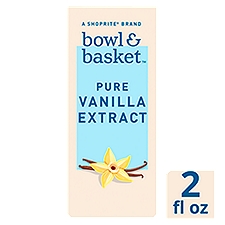 Bowl & Basket Pure Vanilla Extract, 2 fl oz, 2 Fluid ounce