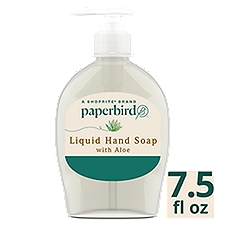 Paperbird Liquid Hand Soap with Aloe, 7.5 fl oz