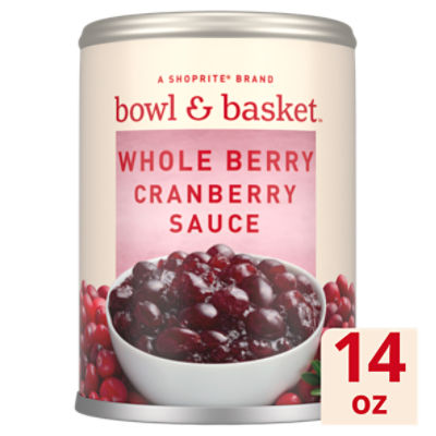 Bowl & Basket Whole Berry Cranberry Sauce, 14 oz, 14 Ounce