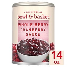 Bowl & Basket Whole Berry Cranberry Sauce, 14 oz, 14 Ounce
