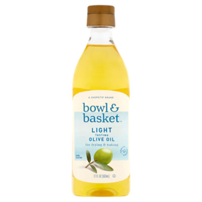 Bowl & Basket Light Tasting Olive Oil, 17 fl oz
