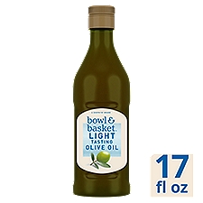 Bowl & Basket Light Tasting Olive Oil, 17 fl oz, 17 Fluid ounce