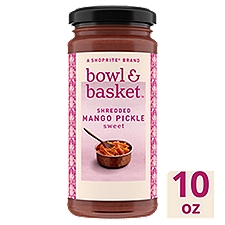 Bowl & Basket Shredded Sweet Mango Pickle, 10 oz, 10 Ounce