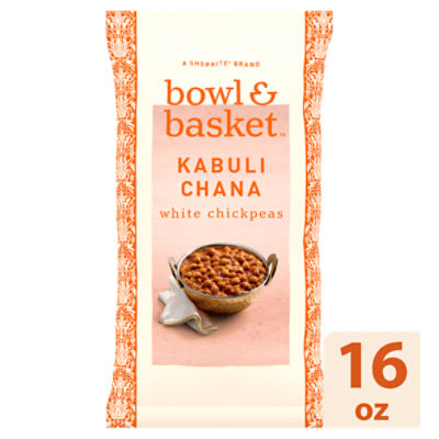 Bowl & Basket Kabuli Chana White Chickpeas, 16 oz