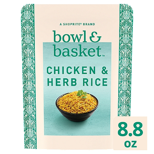Bowl & Basket Chicken & Herb Flavored Basmati Rice, 8.8 oz