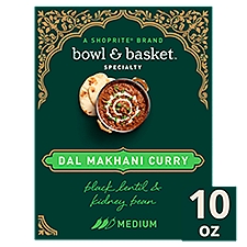 Bowl & Basket Specialty Black Lentil and Kidney Bean Dal Makhani Curry, 10 oz, 10 Ounce