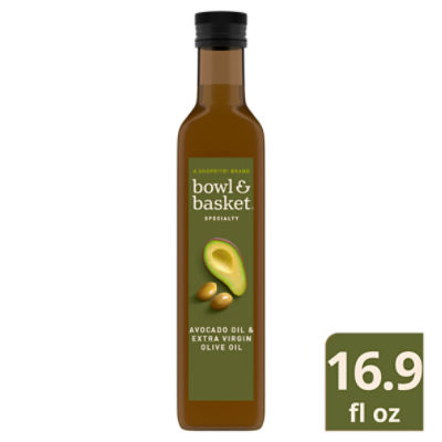 Bowl & Basket Specialty Avocado Oil & Extra Virgin Olive Oil, 16.9 fl oz, 16.9 Fluid ounce