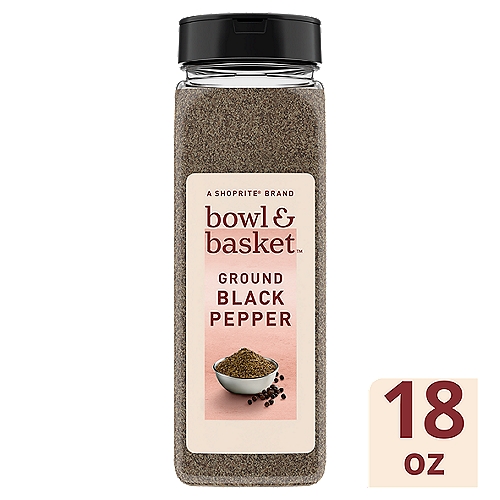Bowl & Basket Ground Black Pepper, 18 oz