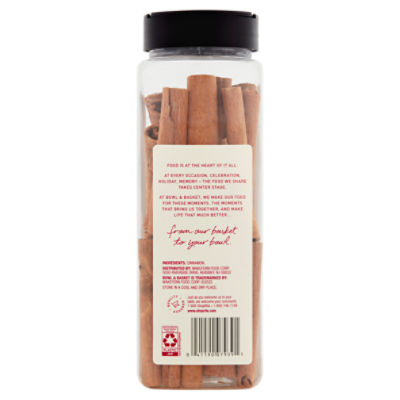 Bowl & Basket Cinnamon Sticks, 9 oz - The Fresh Grocer