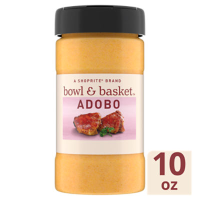 Bowl & Basket Adobo Seasoning, 10 oz, 10 Ounce