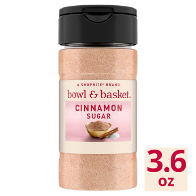 Bowl & Basket Cinnamon Sugar, 3.6 oz, 3.6 Ounce