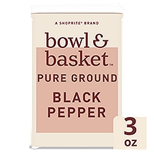 Bowl & Basket Pure Ground, Black Pepper, 3 Ounce