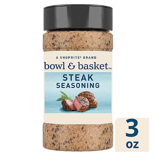 Bowl & Basket Steak Seasoning, 3 oz