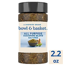 Bowl & Basket Salt Free All Purpose, Seasoning Blend, 2.2 Ounce
