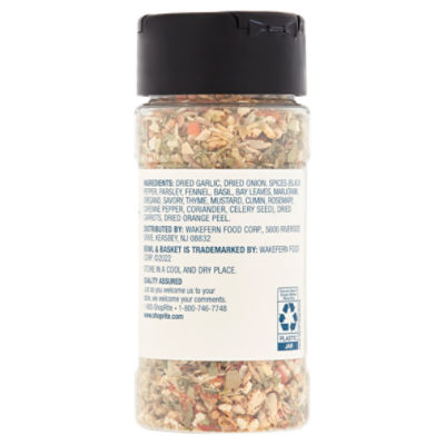 Garlic Festival Foods Empty Seasoning Shaker Refill Bottle