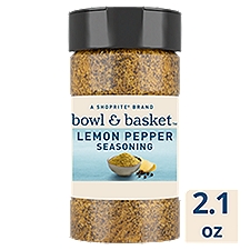 Bowl & Basket Lemon Pepper Seasoning, 2.1 oz