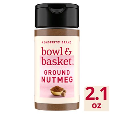 Bowl & Basket Ground Nutmeg, 2.1 oz, 2.1 Ounce