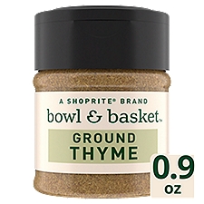 Bowl & Basket Ground Thyme, 0.9 oz, 0.9 Ounce